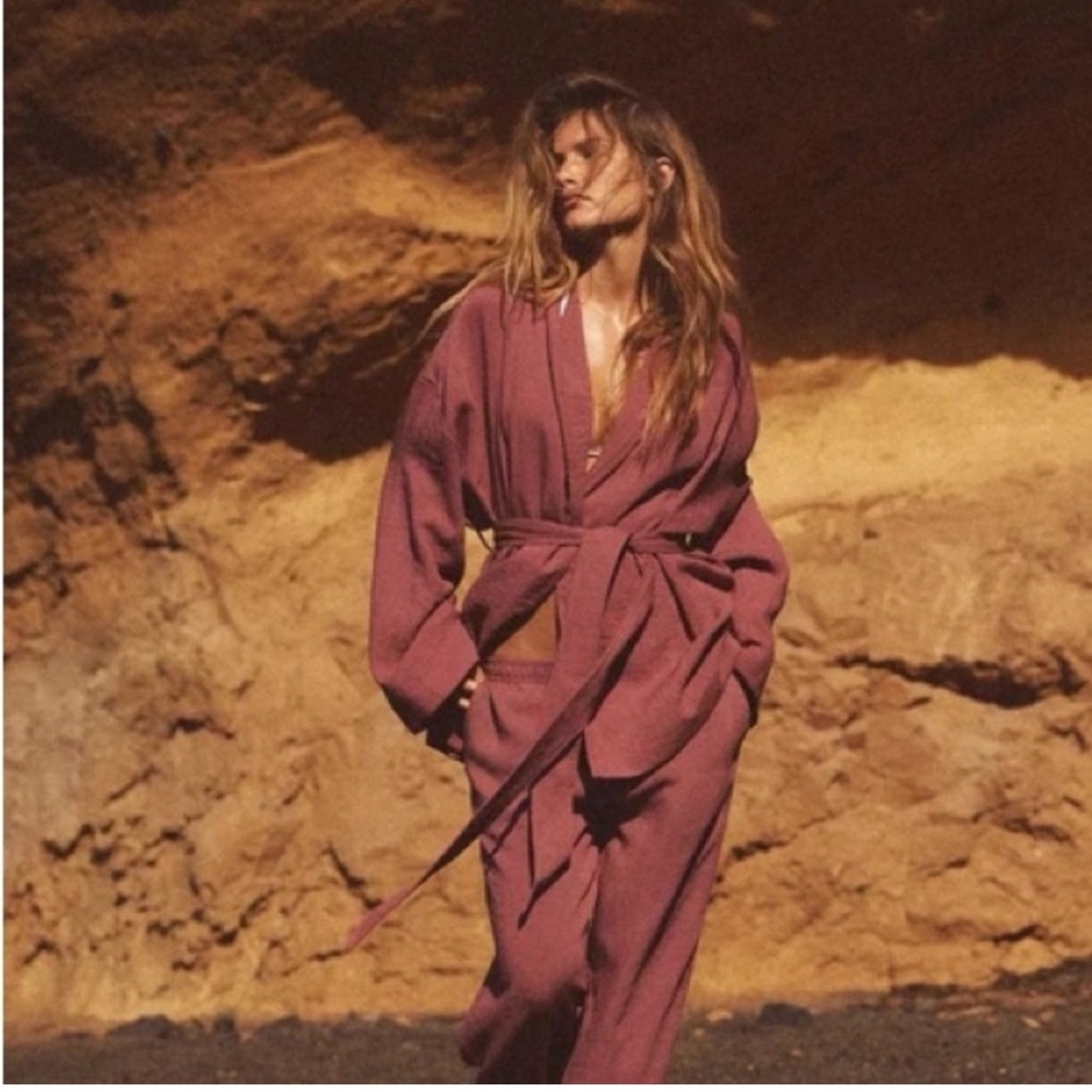 ZARA KIMONO JACKET WITH BELT